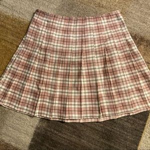 Pink, Black and White Skirt Womens Large